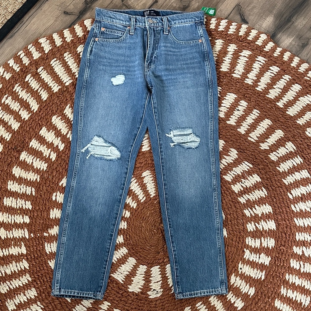GAP Denim Light Blue Mom Jeans